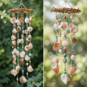 Beach-Themed-Crafts-Ideas-with-Beachy-Wind-Chimes