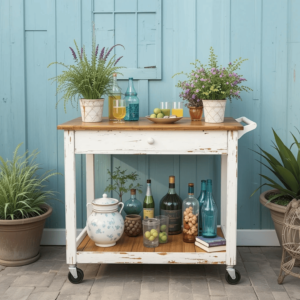 Budget-Patio-Ideas-with-DIY-Outdoor-Bar-Cart.