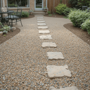 Budget-Patio-Ideas-with-Gravel-Patio-Base