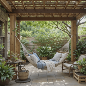 Budget-Patio-Ideas-with-Hammock-Relaxation