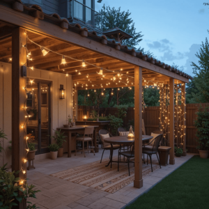 Budget-Patio-Ideas-with-String-Lights-Hang-string-lights