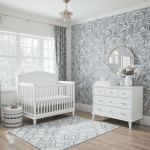 Charming-Baby-Boy-Nursery-Ideas-with-Geometric-Patterns