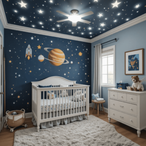 Charming-Baby-Boy-Nursery-Ideas-with-Space-Explore