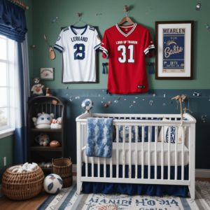 charming-Baby-Boy-Nursery-Ideas-with-Sports-Fanatic-For-sports-lovers