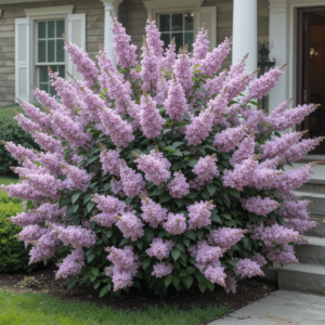 Charming-Bushes-in-Front-of-House-Ideas-with-Scented-Shrubs.