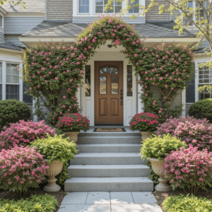 Charming-Bushes-in-Front-of-House-Ideas-with-Seasonal-Displays.