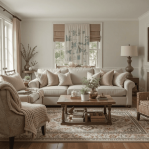 Charming-Farmhouse-Living-Room-Ideas-with-Cozy-Textiles-Layering