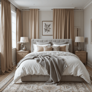 Charming-Small-Bedroom-Decor-Ideas-with-Textured-Fabrics.