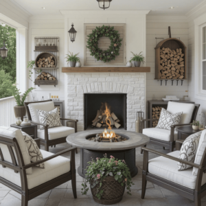 Cozy-Porch-Ideas-with-Cozy-Firewood-Storage