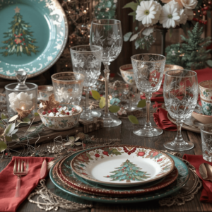 Creative-Christmas-Table-Settings-Ideas-with-Holiday-Themed-Tableware