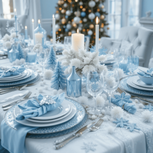 Creative-Christmas-Table-Settings-Ideas-with-Winter-Wonderland.