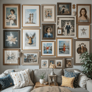 Embracing-Cozy-Maximalism-with-Eclectic-Gallery-Walls.