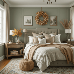 Gorgeous-Sage-Green-Bedroom-Ideas-with-Seasonal-Decor-Swaps