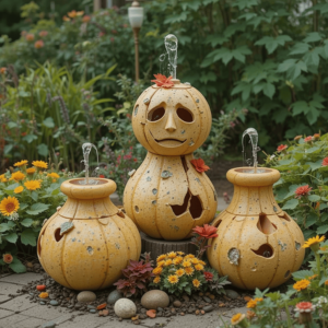 Homemade-Water-Fountains-Ideas-with-Gourd-Water-Fountain