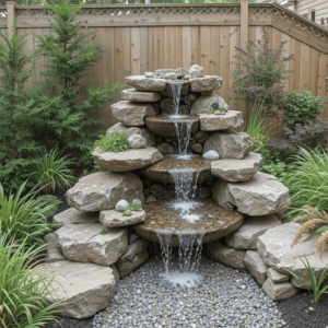 Homemade-Water-Fountains-Ideas-with-Pondless-Water-Feature