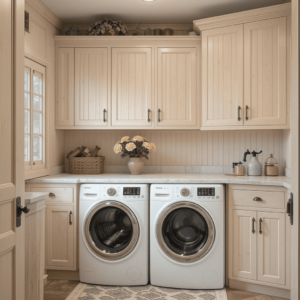 Innovative-Laundry-Room-Cabinet-Ideas-with-Beadboard-Cabinetry