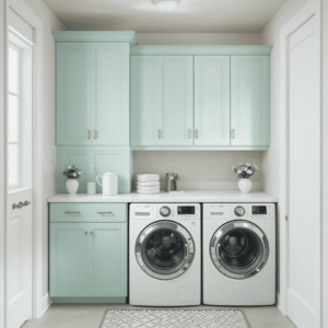 Innovative-Laundry-Room-Cabinet-Ideas-with-Pastel-Colored-Cabinets.