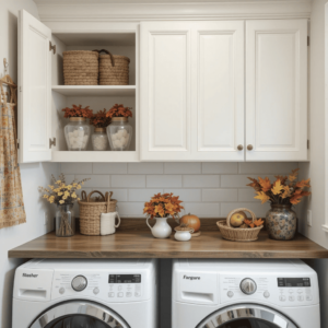 Innovative-Laundry-Room-Cabinet-Ideas-with-Seasonal-Decor-Changes