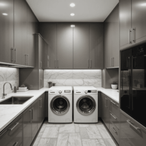 Innovative-Laundry-Room-Cabinet-Ideas-with-Sleek-Modern-Design