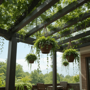 Innovative-Outdoor-Patio-Roof-Ideas-with-Hanging-Planters