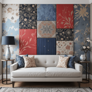 Jaw-Dropping-Accent-Wall-Ideas-with-Patterned-Fabric