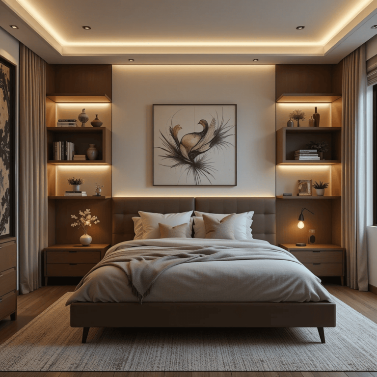 Mind-Blowing-Mid-Century-Modern-Bedroom-Ideas-with-Mood-Lighting-Options