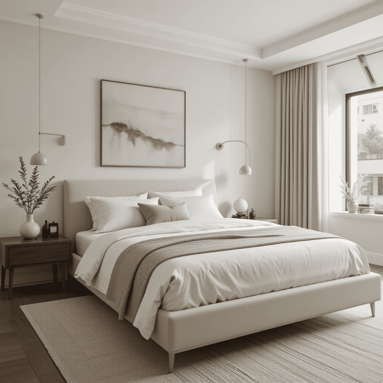 Serene-Neutral-Bedroom-Designs-with-Minimalist-Furniture