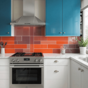 Stunning-Kitchen-Backsplash-Ideas-with-Color-Block-Design