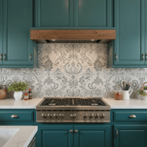 Stunning-Kitchen-Backsplash-Ideas-with-Tin-Tiles.