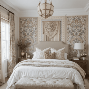 Stunning-Neutral-Boho-Bedrooms-with-Mixing-Patterns