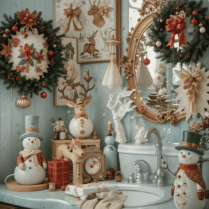 Vintage-Christmas-Aesthetic-Ideas-with-Kitsch-Holiday-Decor.