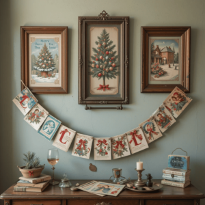 Vintage-Christmas-Aesthetic-Ideas-with-Vintage-Christmas-Cards