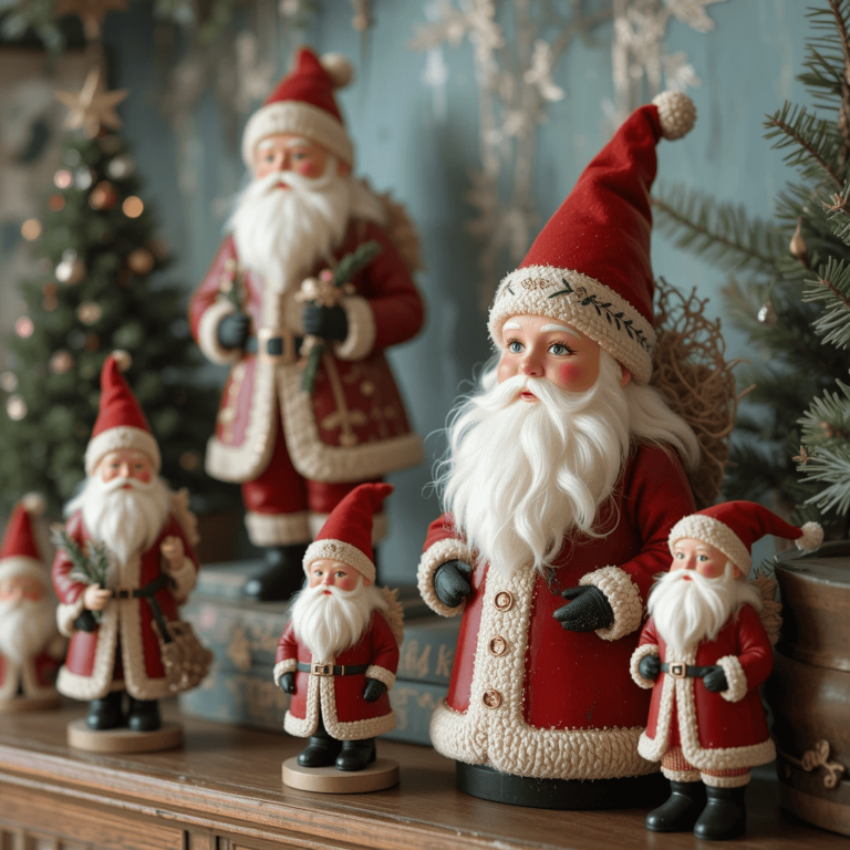 Vintage-Christmas-Aesthetic-Ideas-with-Vintage-Santa