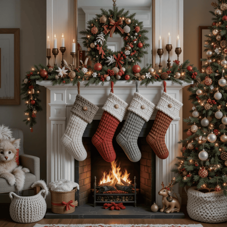 Warm-Christmas-Aesthetic-Ideas-with-Knitted-Accents