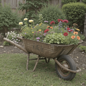 Wheelbarrow-Garden