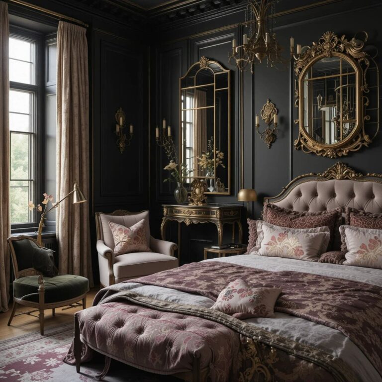 Metallic-Glamour-Feminine-Room
