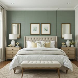 Sage-Green-Accent-Wall