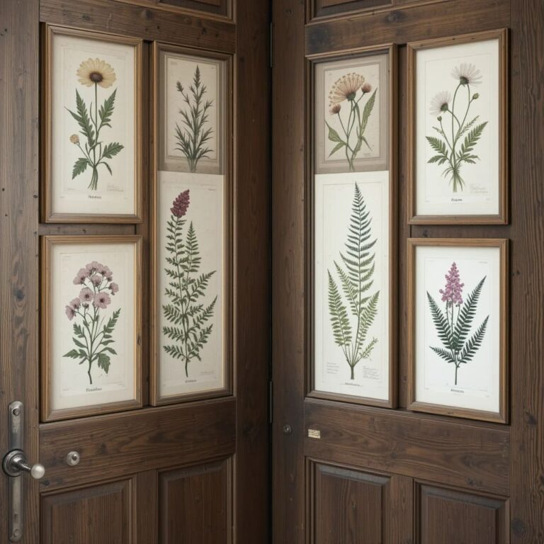 Spring-Botanical-Prints-for-Closet-Doors